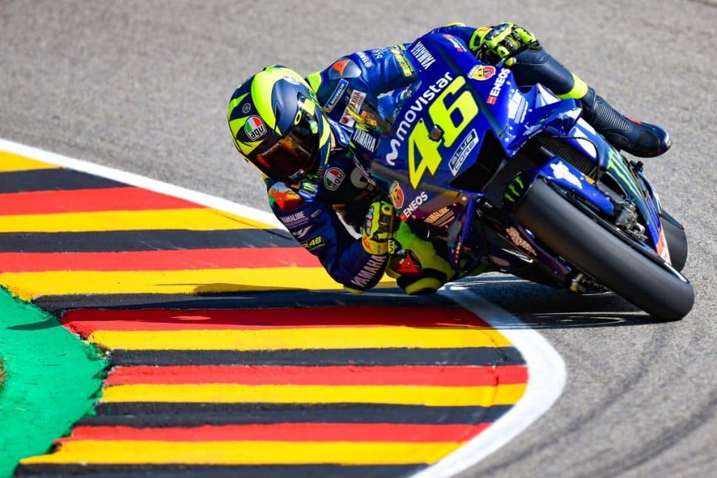 Valentino Rossi Podium 2 Jerman