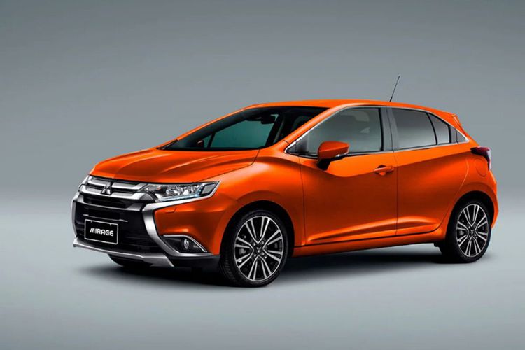 Mobil Mitsubishi Baru Muncul di Thailand, All New Mirage ? 3 mitsubishi mirage render