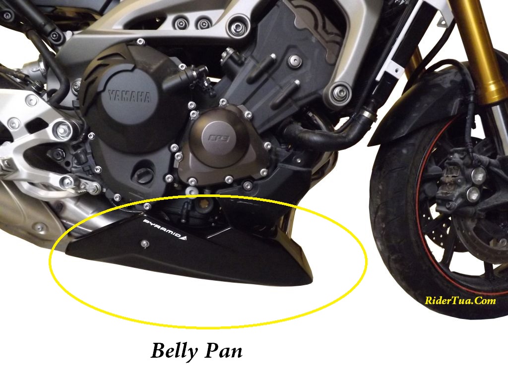 Belly pan ridertua