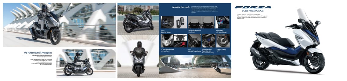 AHM Resmi Meluncurkan Honda Forza dan Super Cub C125 4 Honda Forza 1