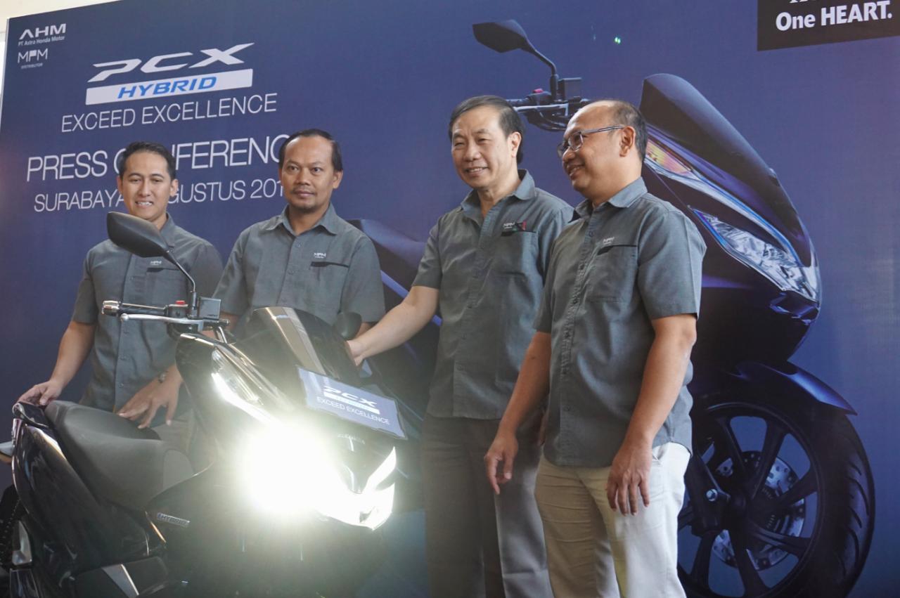 All New Honda PCX Hybrid Resmi Dipasarkan MPM 2 MPM Resmi Pasarkan All New Honda PCX Hybrid