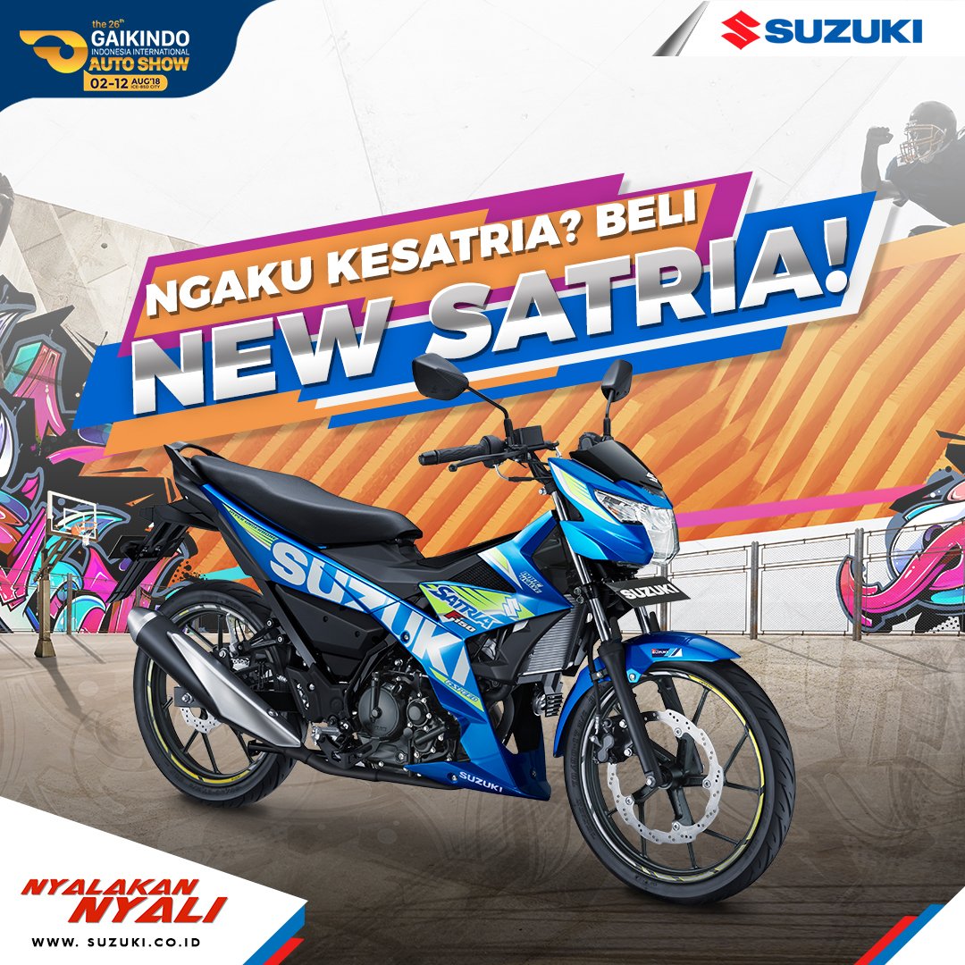 RoadToMotoGP2018 Berlangsung Hingga 30 September Mendatang. 2 Satria Suzuki 1