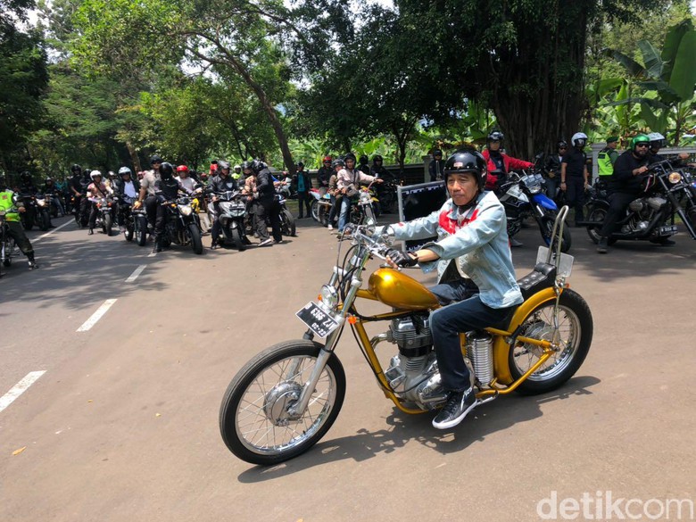 Motor Kustom Pesanan Presiden Jokowi Dikerjakan Hanya 5 Hari, Ngebut Gan ! 2 motor chopper jokowi