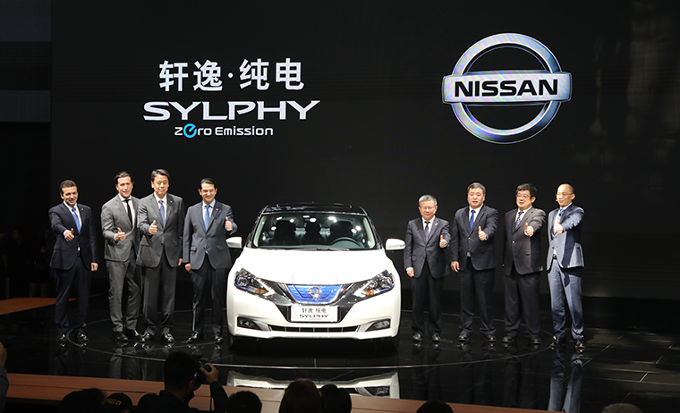 Nissan Luncurkan Mobil Listrik Sylphy di China 1 peluncuran nissan sylphy china