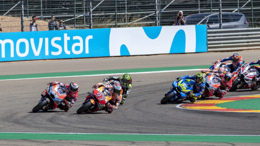 Detik Detik Marc Marquez Blokir Race Line Jorge Lorenzo 2