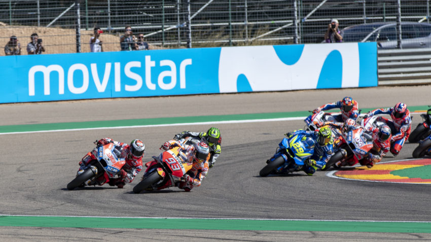 Detik Detik Marc Marquez Blokir Race Line Jorge Lorenzo 3