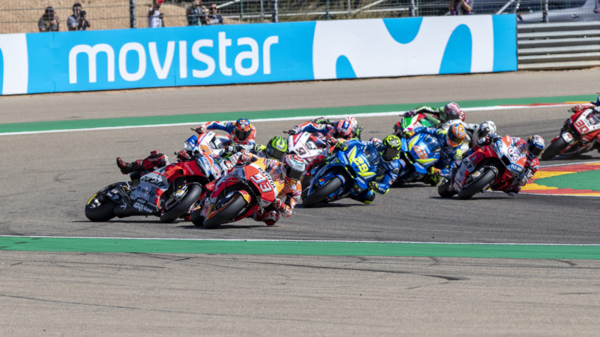 Detik Detik Marc Marquez Blokir Race Line Jorge Lorenzo 6