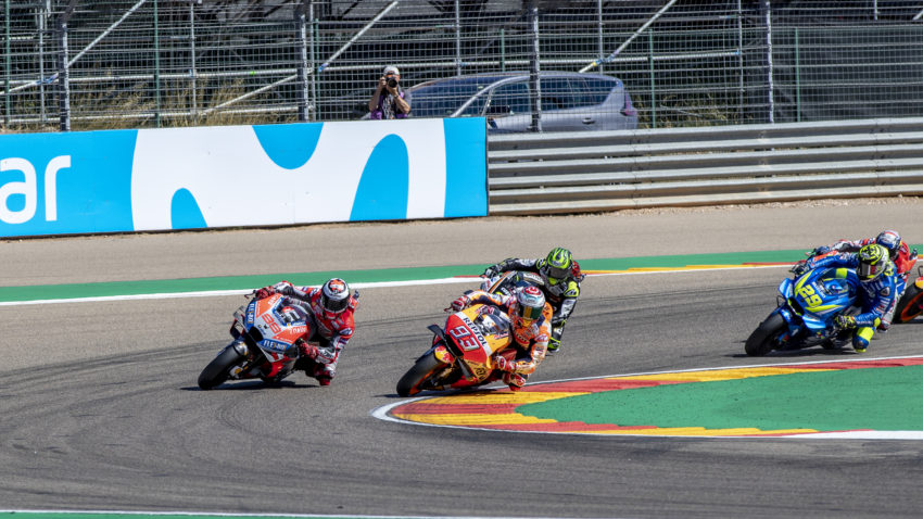 Detik Detik Marc Marquez Blokir Race Line Jorge Lorenzo