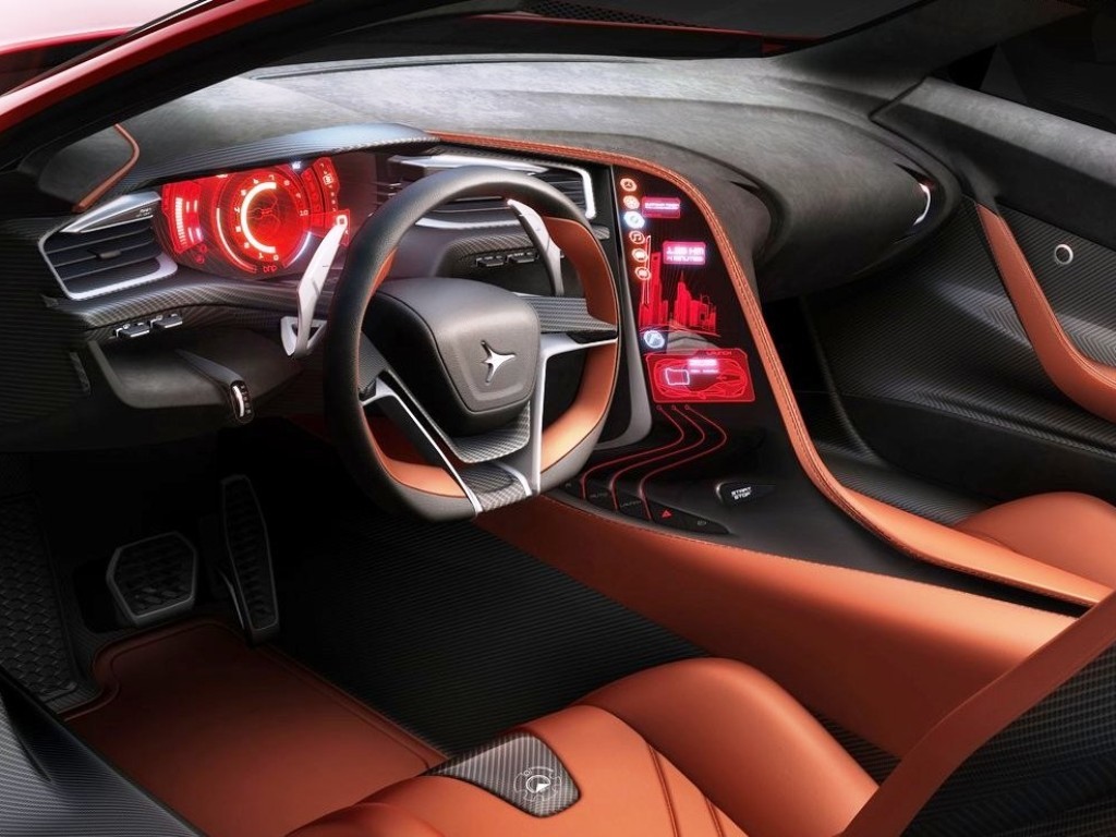 Unik, Mobil Super Ini Dilapisi Metal Titanium 2 ICONA VULCANO interior