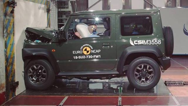 Inilah Hasil Uji Tabrak Suzuki Jimny 1 Jimny crash test