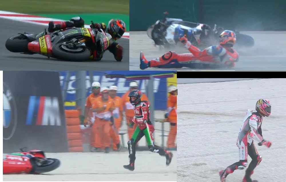 Rider Crash Misano 2018