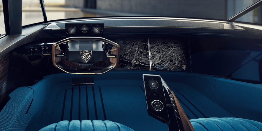 e-Legend Mobil Listrik Konsep Besutan Peugeot 2 peugeot e legend concept 2018 interior