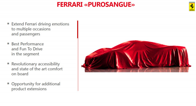 Ferrari Tak Bisa Gunakan Nama 'Purosangue' untuk SUV-nya ? 3 slide from ferrari capital markets day presentation made sept 18 2018