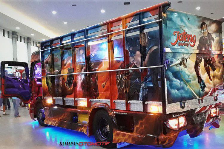 Inilah Pemenang Modifikasi Truk 2018 1 the avengers truck