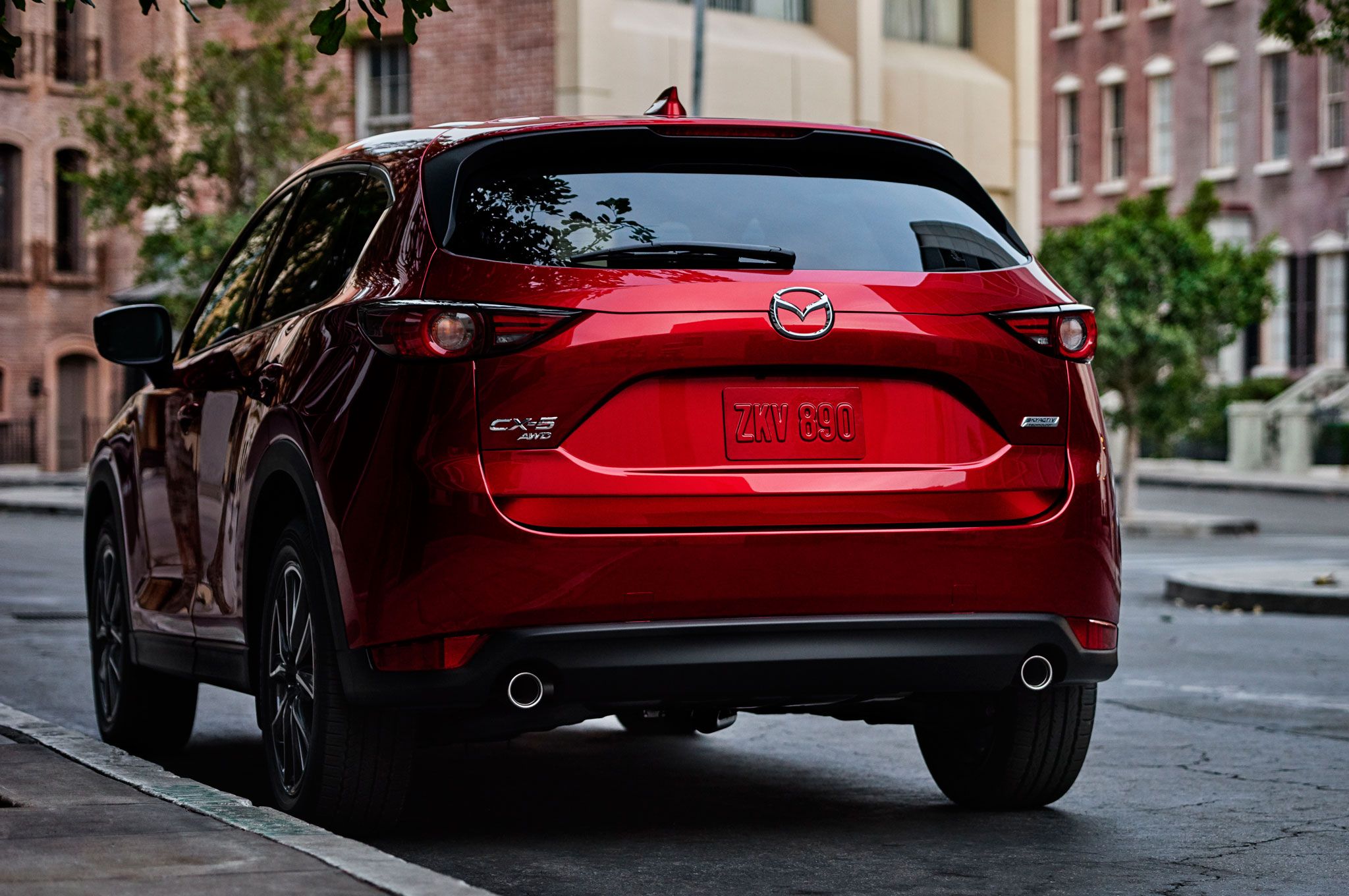 Kepastian Mazda CX-5 Turbo Hadir di Indonesia 1 2018 mazda cx 5 rear view