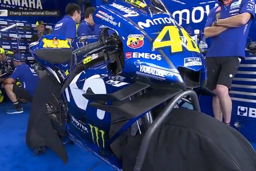 Aerodinamika Yamaha M1 Setajam Silet