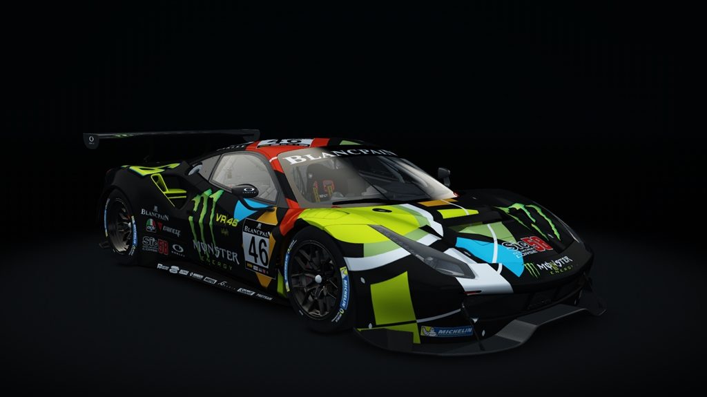 Ferrari 488 GT3 Valentino Rossi