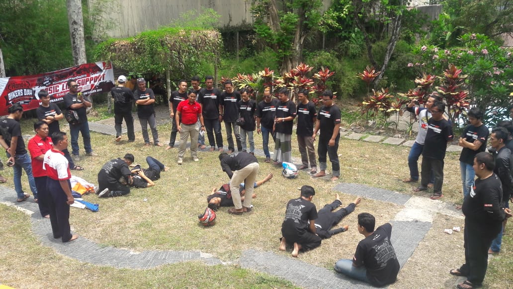 70 Anggota Komunitas Honda Ikuti Pelatihan Basic Life Support di Tretes Mojokerto 2 IMG 20181030 WA0002