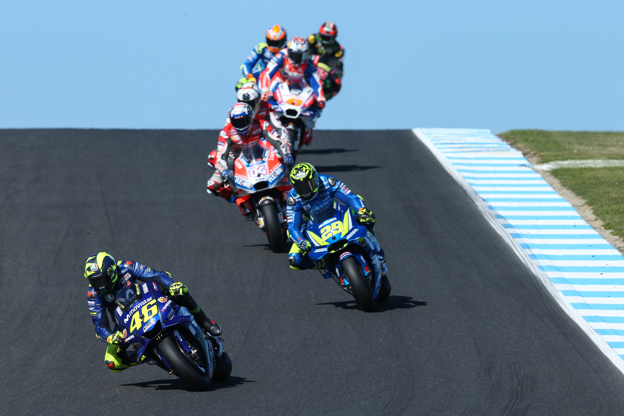 Ini Penjelasan Kenapa Vinales Bisa Menang dan Valentino Rossi Hanya Posisi 6 di GP Australia 2