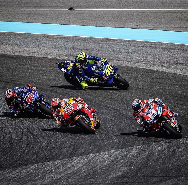 Marc Marquez Dovizioso Thailand Motogp