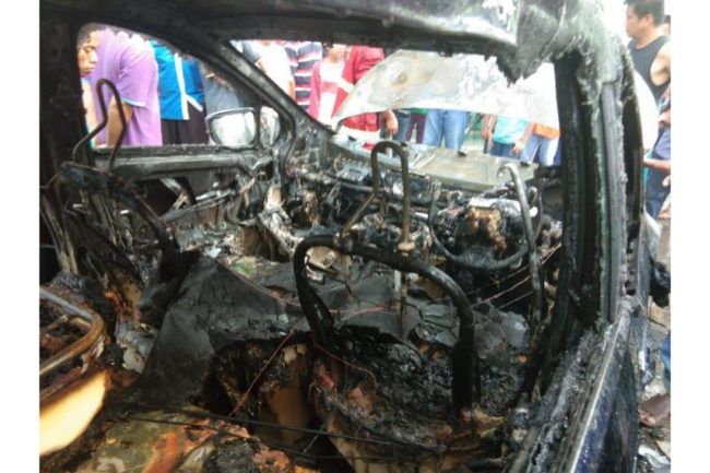 Xpander Baru Terbakar di Riau, Apa Penyebabnya ? 2 Mitsubishi Xpander Terbakar