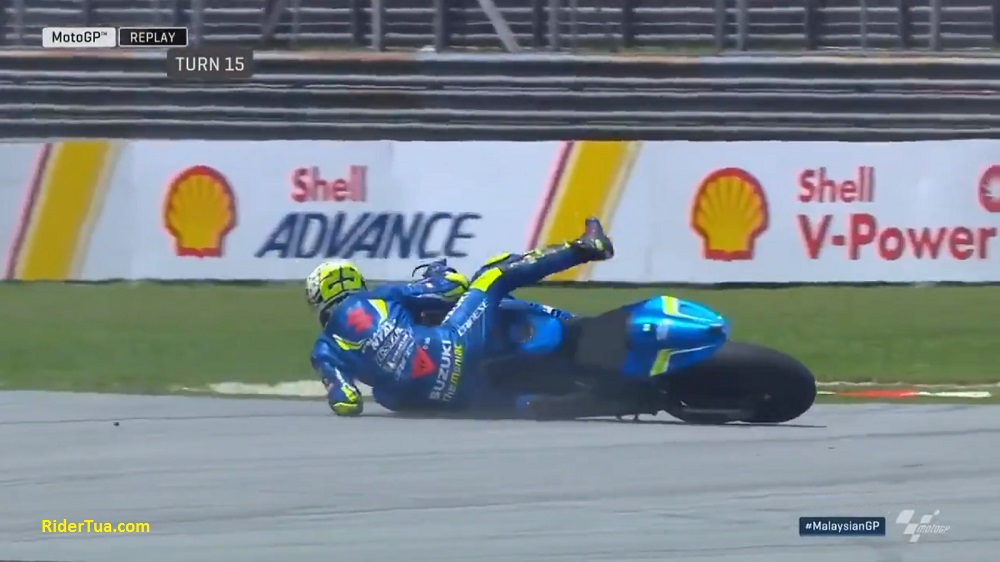 Ini Penjelasan Jatuhnya Iannone di Sepang 1