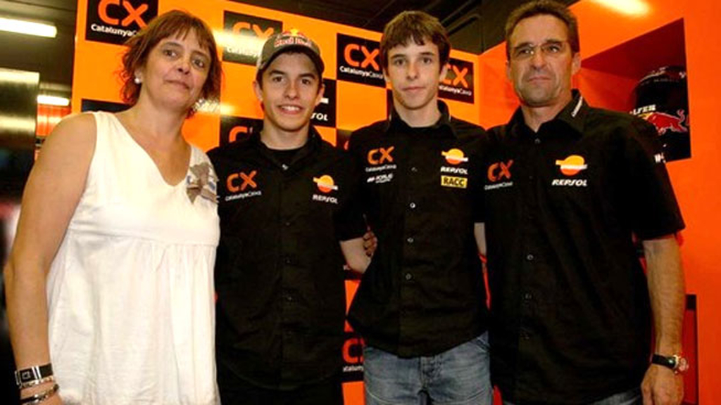 Alex Marquez - Roser Alenta - Julia Marquez - Marc Marquez