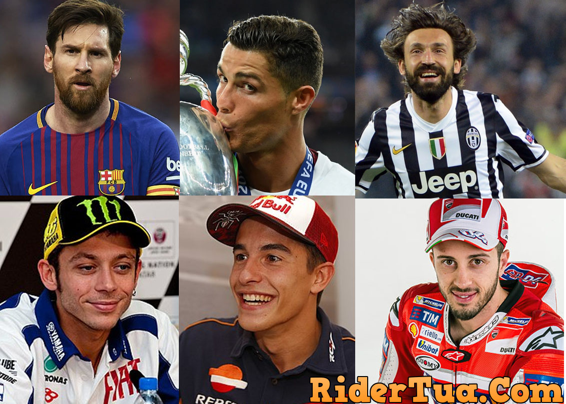Rossi adalah Messi Marquez Seperti Ronaldo dan Dovizioso Mirip Baggio