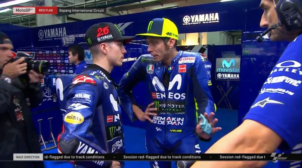 Vinales dan Rossi Beda Pendapat tentang M1 2016 1 Valentino Rossi dan Maverick Vinales