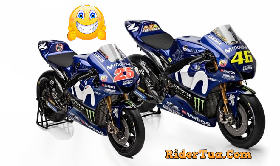Yamaha Bikin Motor Sesuai Maverick Vinales atau Valentino Rossi ? 1 Maverick Vinales Khawatirkan Perbedaan Tingginya dengan Valentino Rossi Yamaha M1