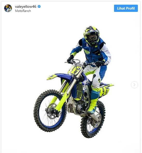 Valentino Rossi Lakukan Pemanasan Sambut Race MotoGP 2019 2 Rossi Ranch 1