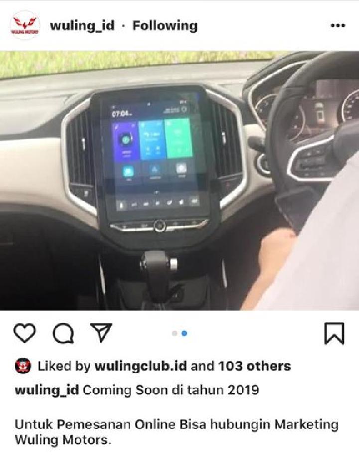 SUV Wuling 'Almaz' Diluncurkan pada Semester Pertama Tahun 2019 ? 1 Wuling Almaz