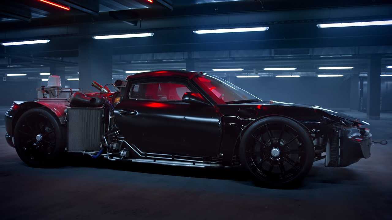 porsche 918 spyder rolling chassis