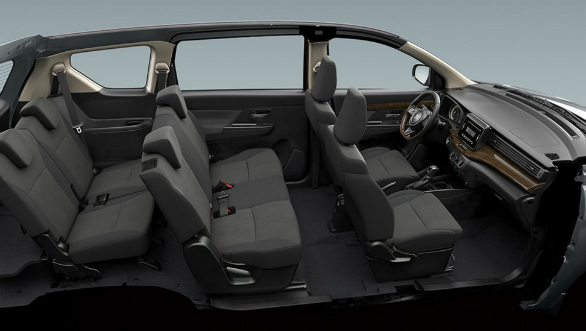 suzuki ertiga black edition interior cabin 01