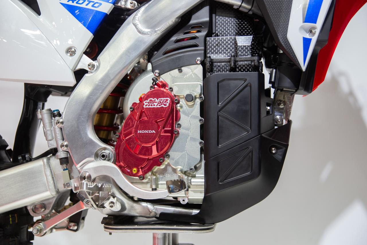 Honda Tampilkan Motor Trail CRF Listrik di Jepang 2 Honda CR E Electric bike rhs engine Enduro21 560