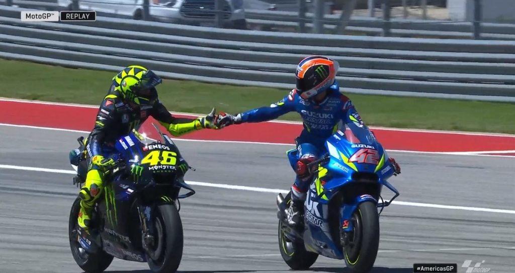 Alex Rins: Marquez Luar Biasa dan Rossi Bisa Menang Lagi 3 Marquez Jatuh Rossi Kedua Alex Rins Juara MotoGP Austin 1