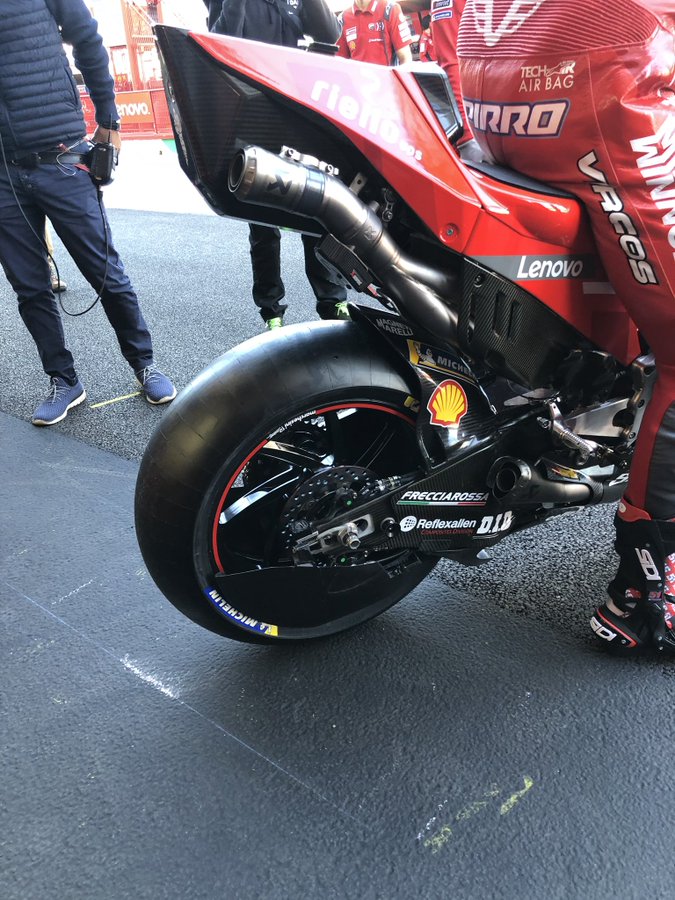Galeri Foto Part Baru MotoGP 2019, Tuas Rem Yamaha dan Aprilia Kok Beda ? 2 Cerdik Ducati Membawa Inovasi Baru di Mugello Coba Tebak Apa Itu