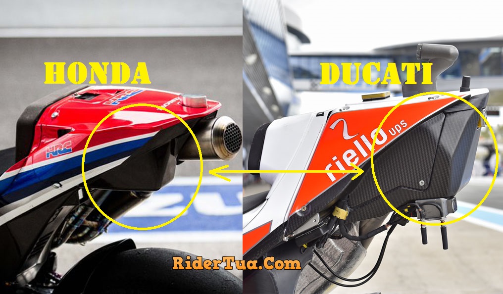 Ducati Menjadi Role Model Tim MotoGP, Semua Pabrikan Mengikutinya! 4 Honda RC213V Meniru Salad Box Ducati