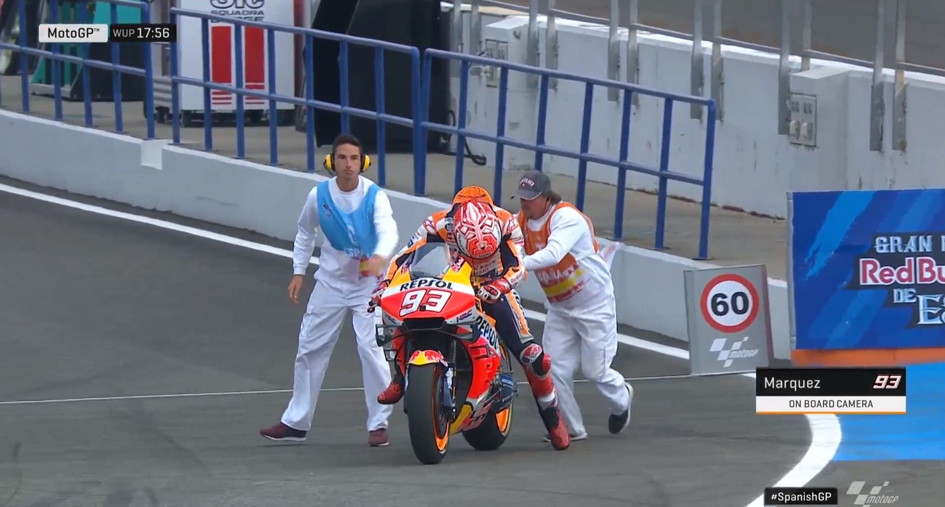 Marc Marquez Jatuh Masalah Teknis Lagi Menyelimuti Honda RC213V 1