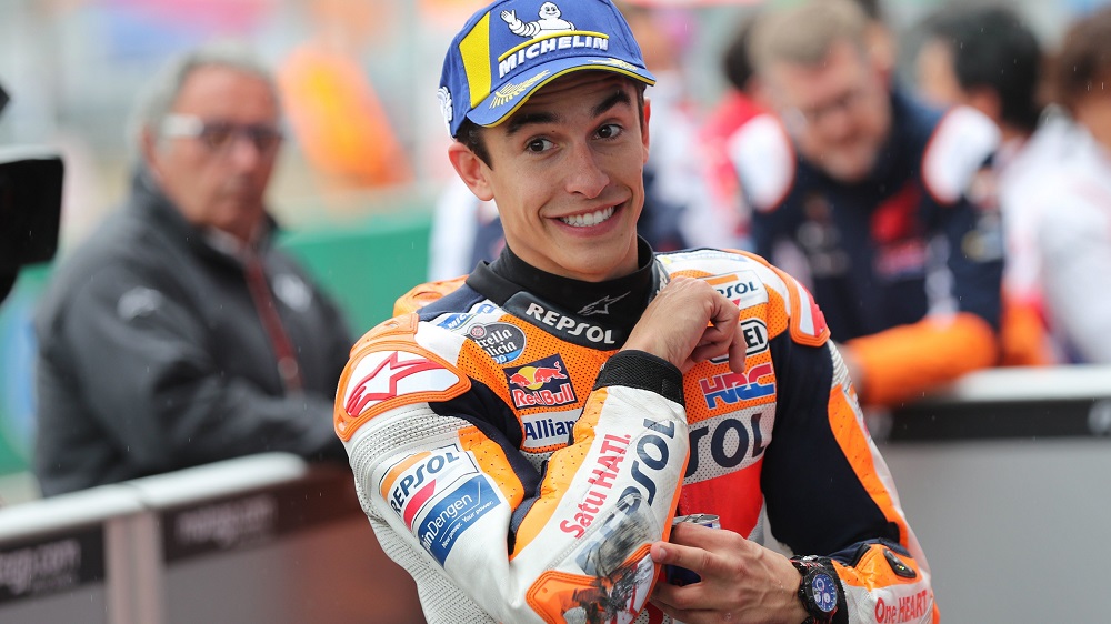Marc Marquez Pekerja Keras banyak Aspal di baju Balapnya 1
