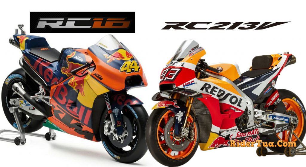 DNA Motor Honda RC213V dan KTM RC-16 Serupa? 1 Perbedaan motor KTM RC16 dan Honda RC213V