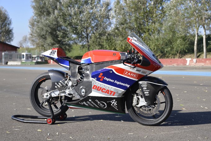 Superbike Listrik Ducati Karya Anak Kuliahan di Bologna