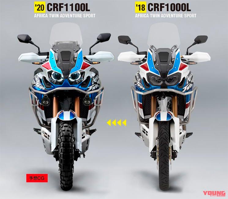 Wajah Bengis Honda CRF1100L Africa Twin 2020 1