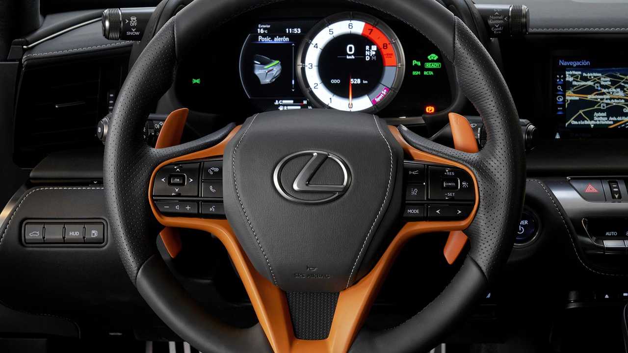 lexus lc 500h matte prototype space orange 2