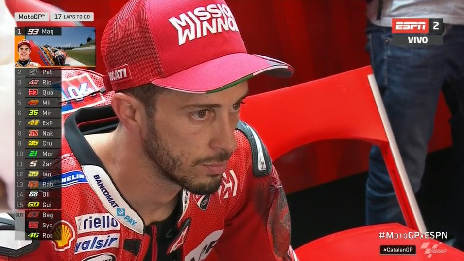 Karakteristik Sasis Baru Ducati Dovizioso Lebih Enak Dibuat Nikung ! 2 Dovi catalunya