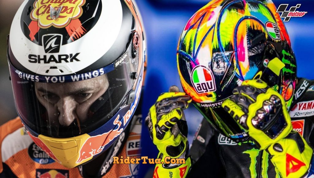 Setelah Mengeliminasi Rossi, Jorge Lorenzo Menjadi Bagian Terakhir Teka-teki Yamaha 1 Valentino Rossi Jorge Lorenzo Helmet 2019