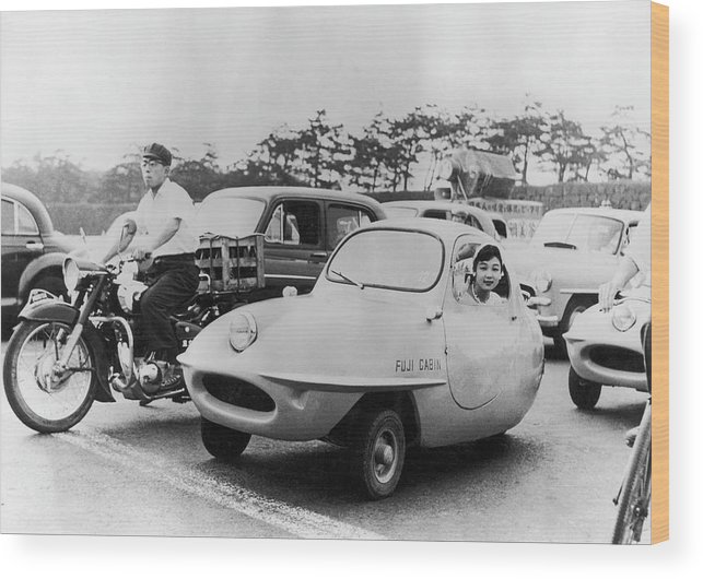 mini fuji car tokyo 1956