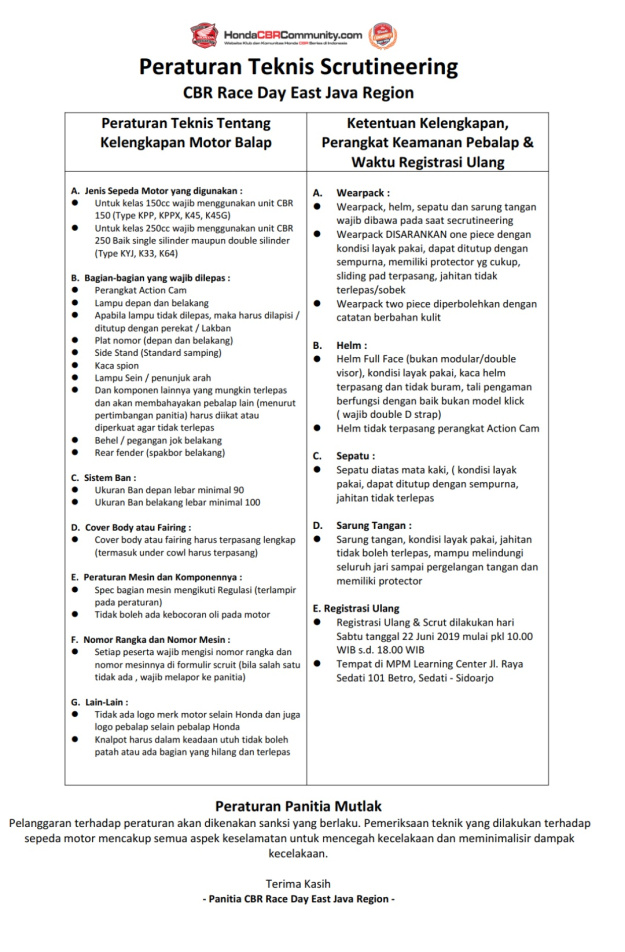 MPM akan Gelar CBR Race Day di Surabaya 1 screenshot 2019 06 21 21 09 26 538 cn.wps .moffice eng