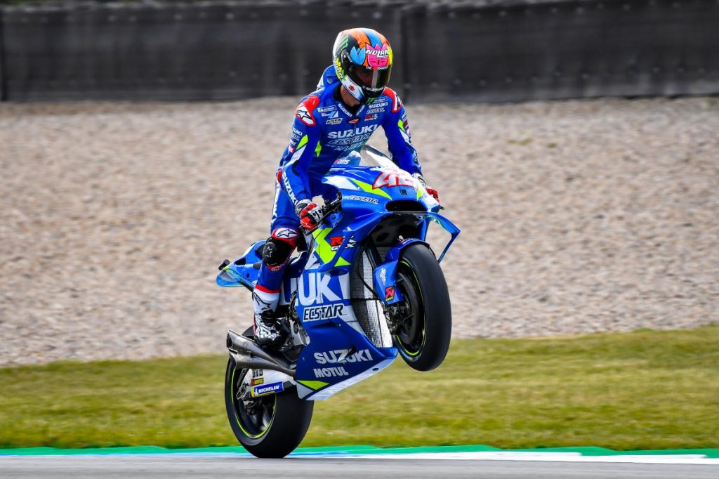 Alex Rins Hanya Mampu 10 Besar Tercepat, Masih Menguji Swingarm Baru ! 3 Alex Rins Belanda 2019