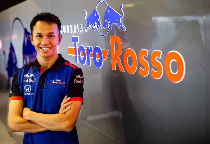 MotoGP Melupakan Rossi? Salah Besar, Formula 1 Saja Idolakan Dia, Ini Buktinya ! 3 Alexander Albon THA Scuderia Toro Rosso.